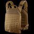 The Condor Elite LCS Vanquish Plate Carrier by Condor features adjustable shoulder straps, MOLLE webbing, mesh side panels, and a front handle—designed for armor protection and ideal for first responders or law enforcement.